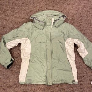 Womens ski jacket. Brand new. Gorgeous color, style and fit.